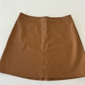 BB Dakota faux leather mini skirt